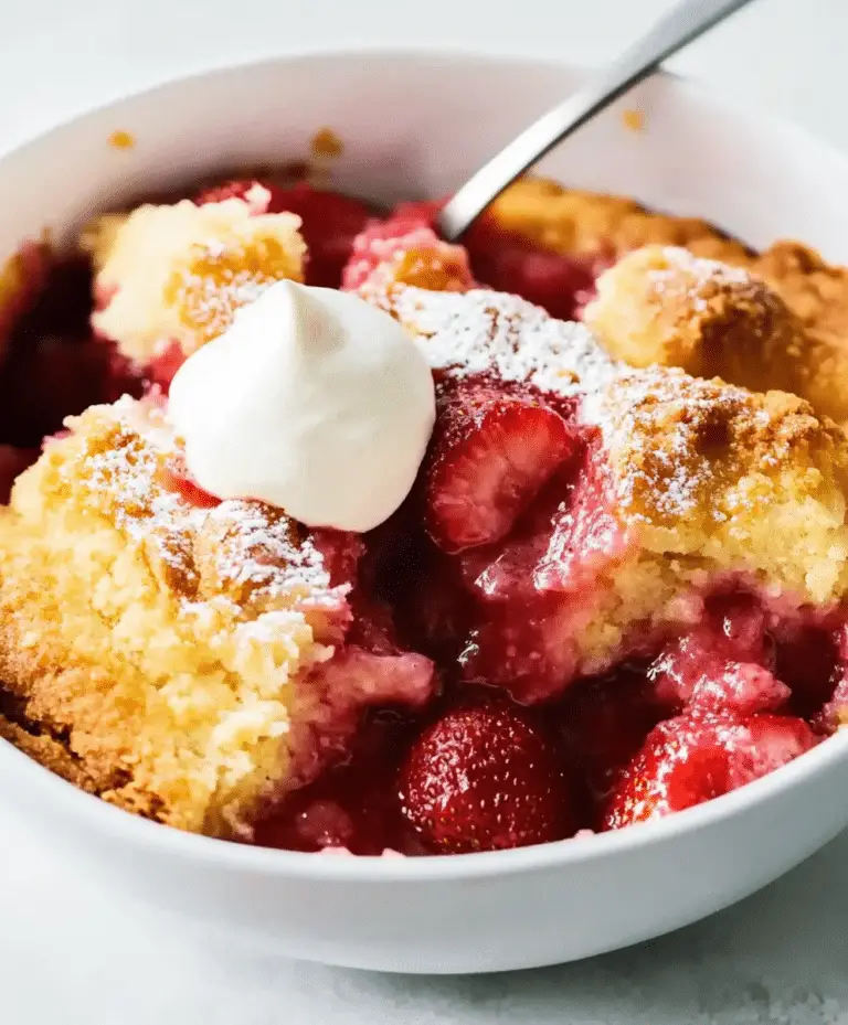 Strawberry Cobbler Recipe