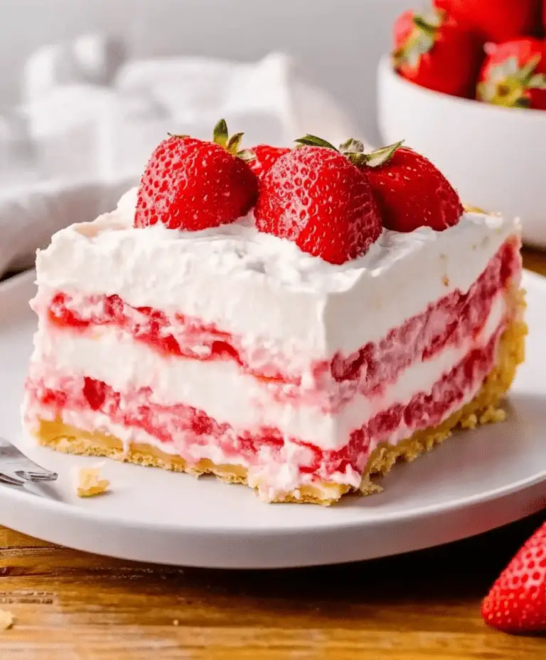 Strawberry Lasagna Recipe