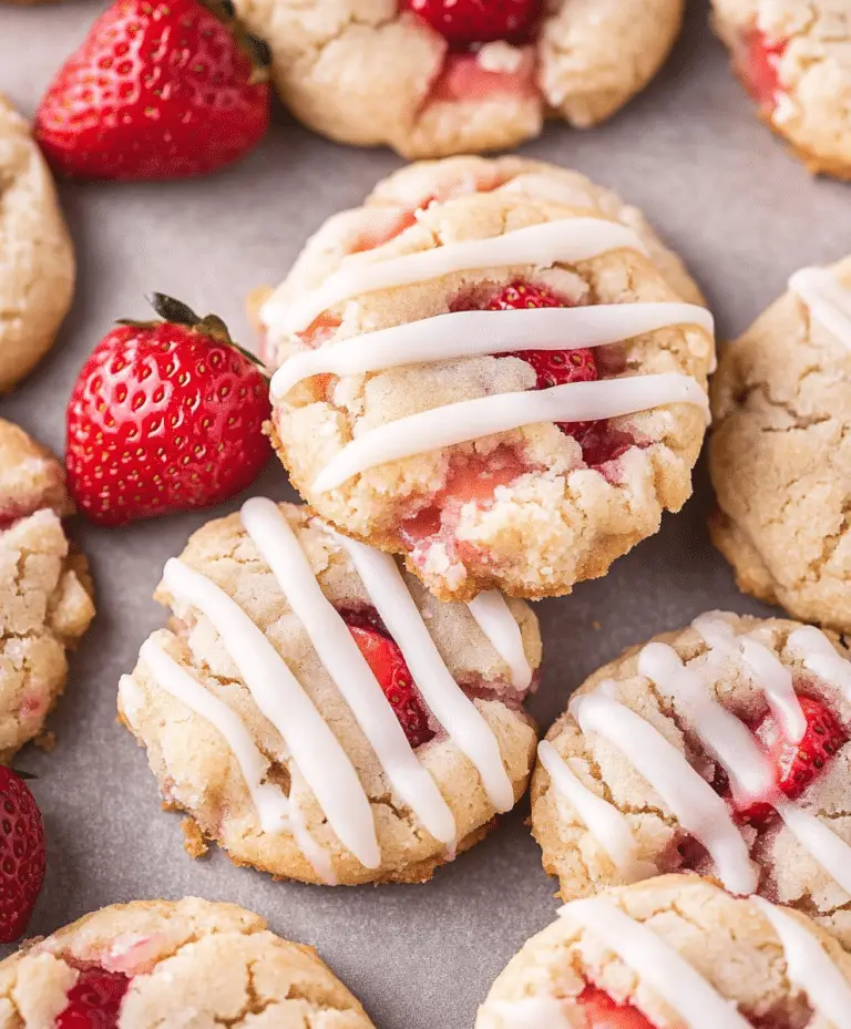 Strawberry Shortcake Cookies Recipe