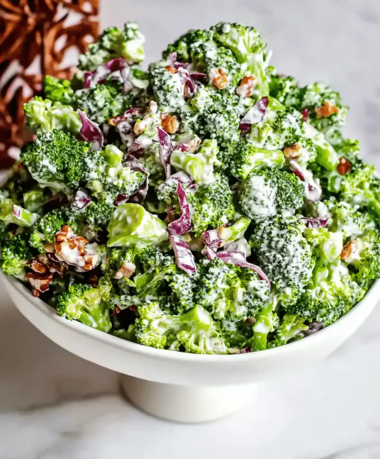 The Best Broccoli Salad Recipe