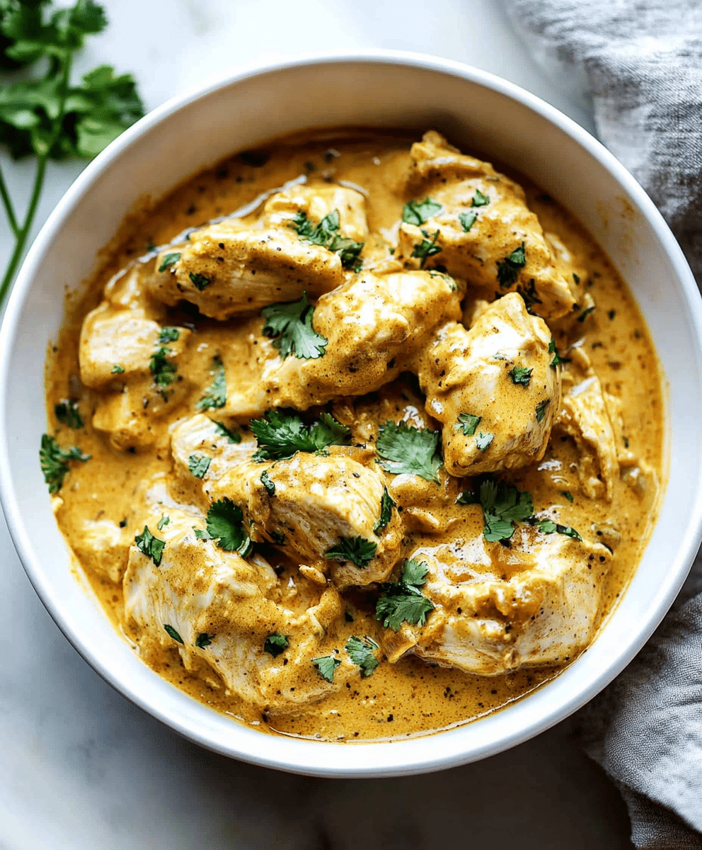The Best Slow Cooker Chicken Korma Recipe - Savory Recipe