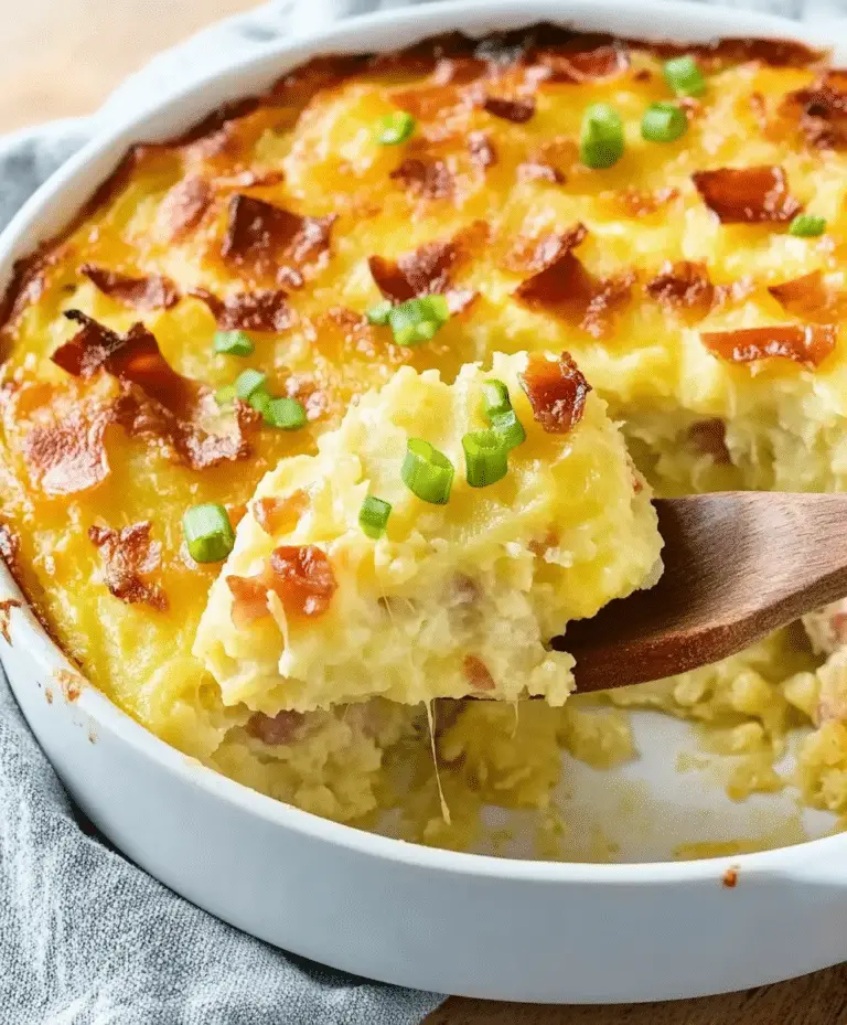Twice Baked Potato Casserole Recipe
