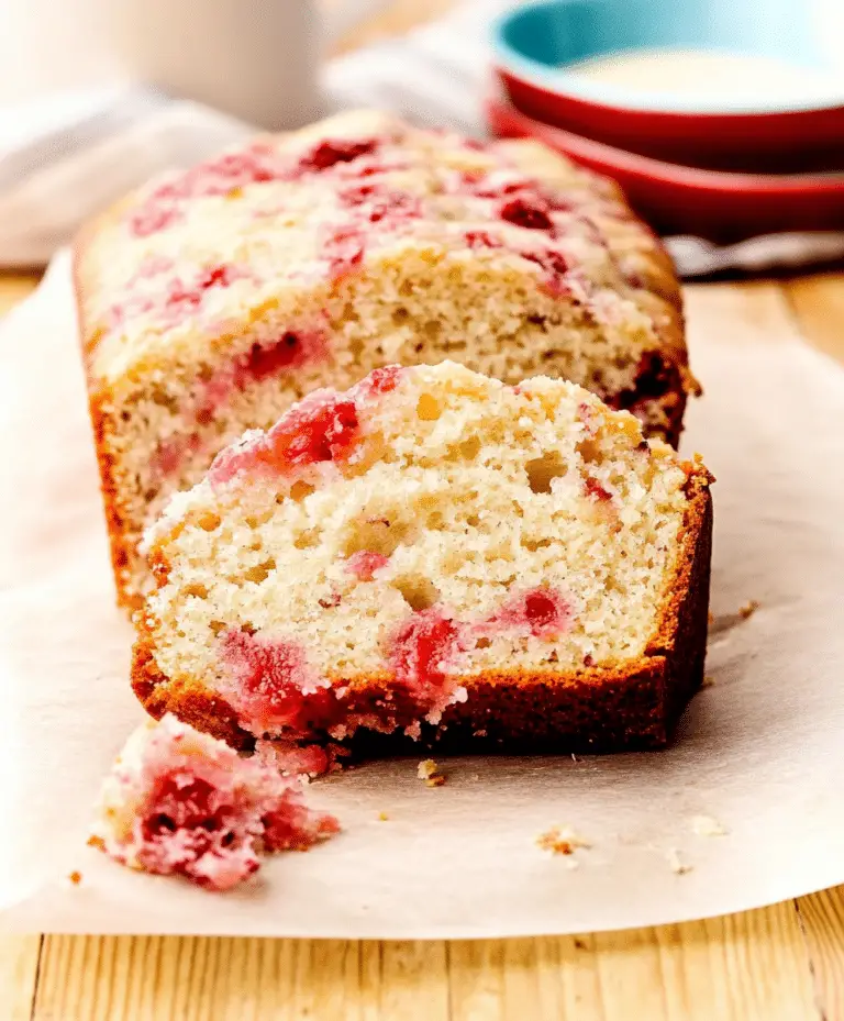 Fresh Strawberry Bread Recipe