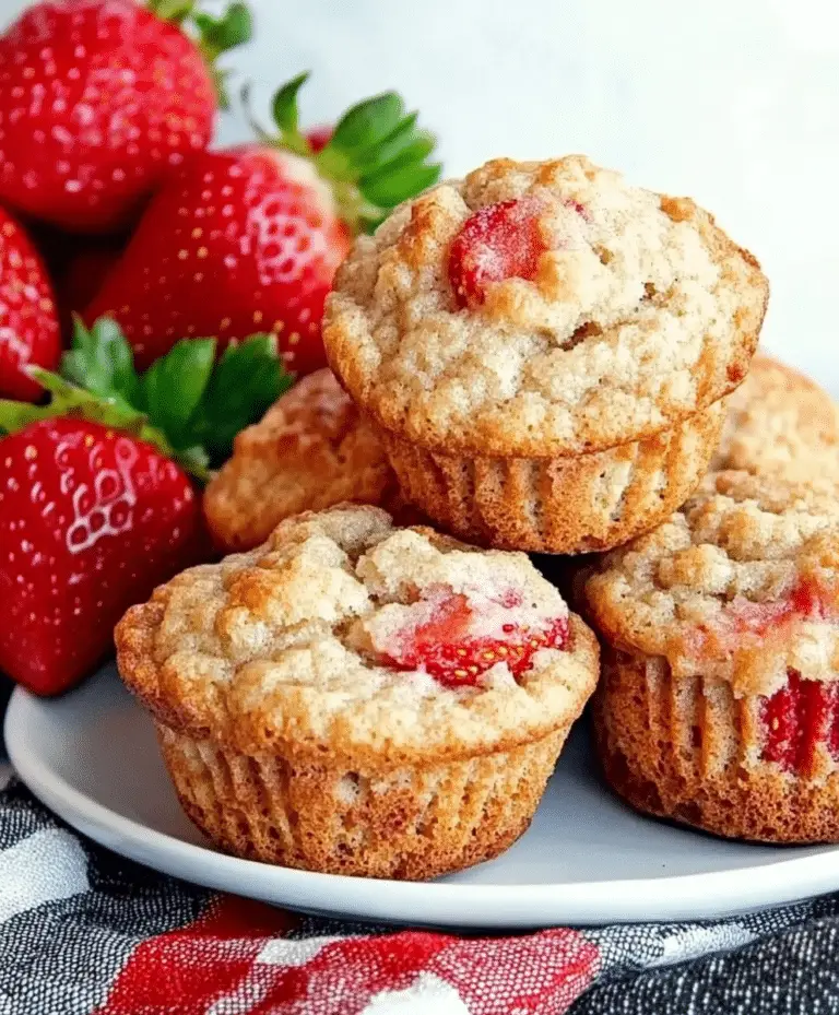Fresh Strawberry Muffins Recipe