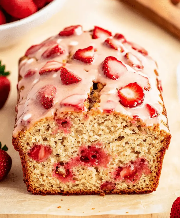 Moist Strawberry Bread Recipe