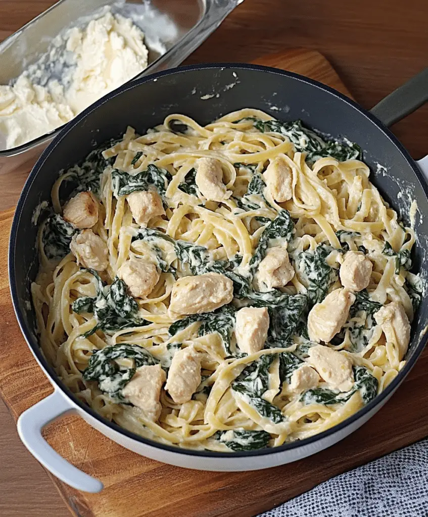 Ricotta And Spinach Pasta With Chicken Recipe