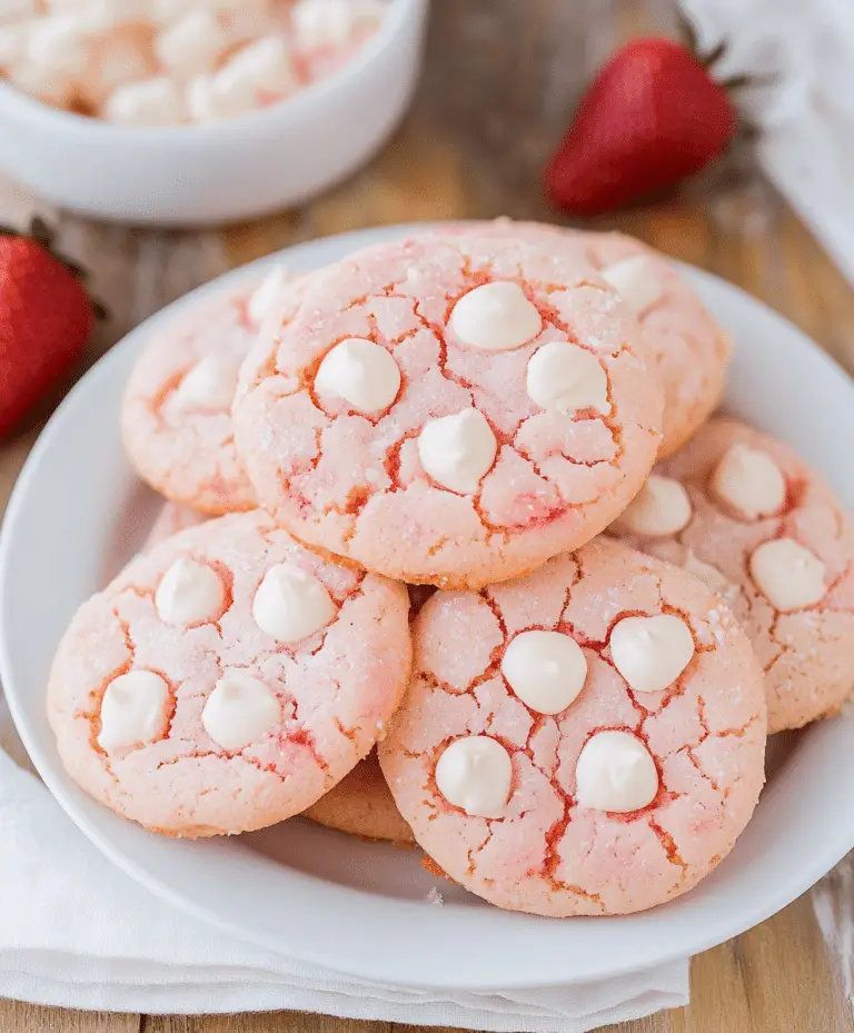 Strawberry Cookies Recipe
