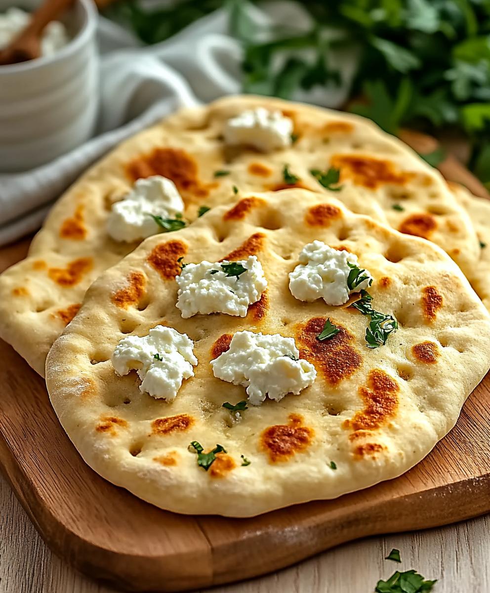 2 Ingredient Cottage Cheese Flatbread Recipe