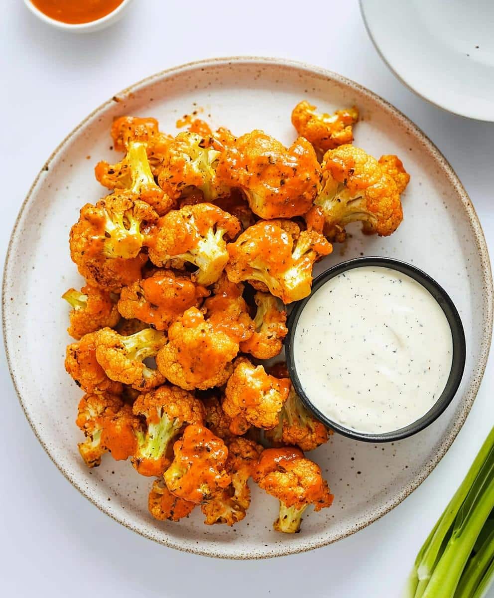 Air Fryer Buffalo Cauliflower Recipe