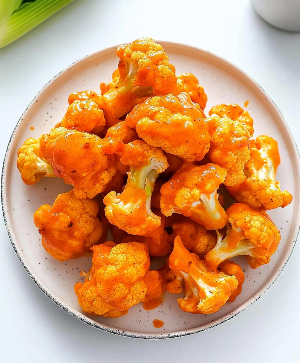 Air Fryer Buffalo Cauliflower Recipe