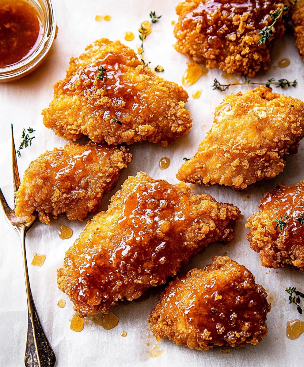 Baked Crunchy Hot Honey Chicken Recipe