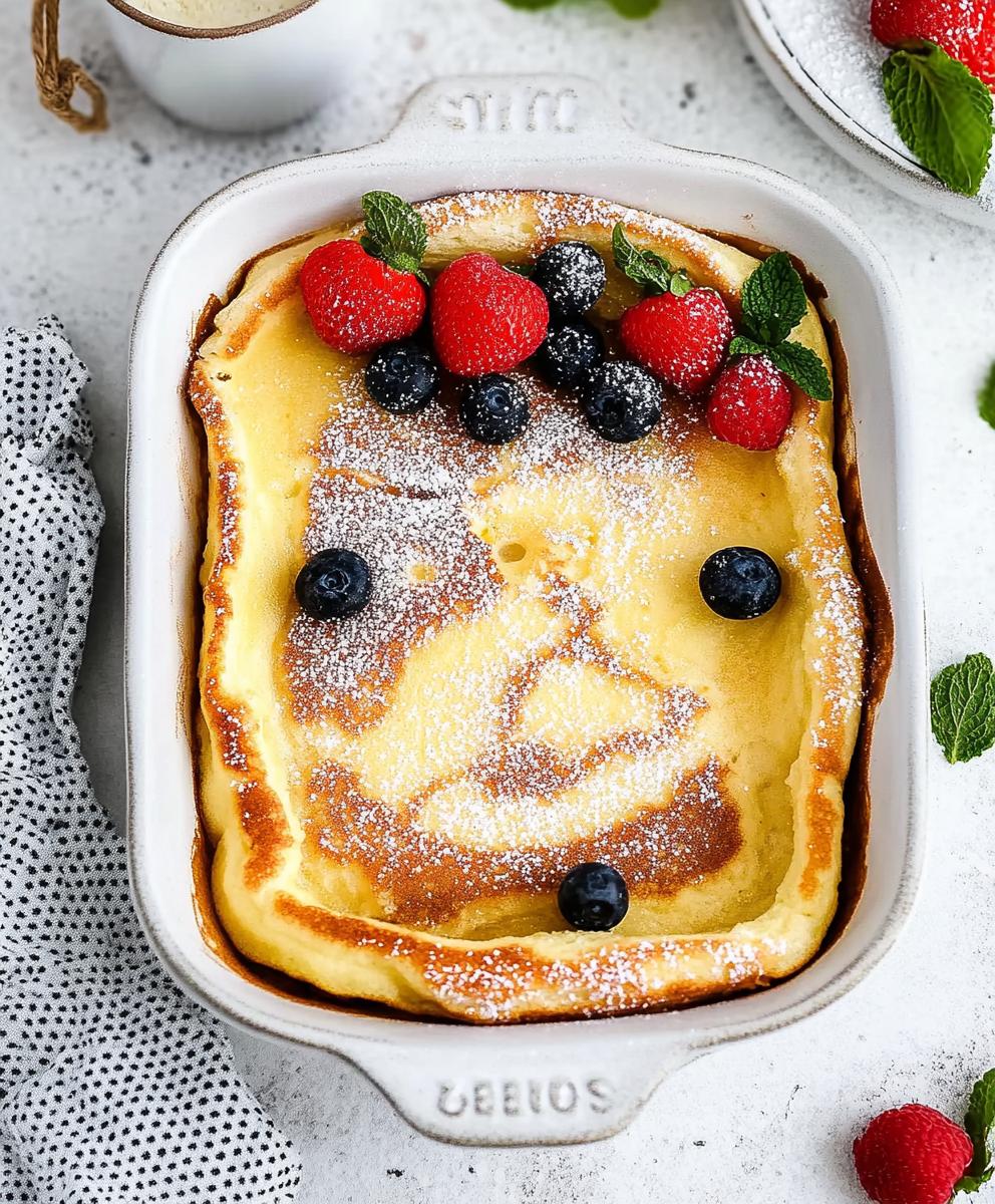 Baked German Pancake Recipe