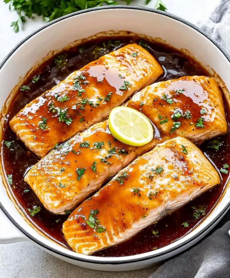Baked Honey Lime Garlic Butter Salmon Recipe