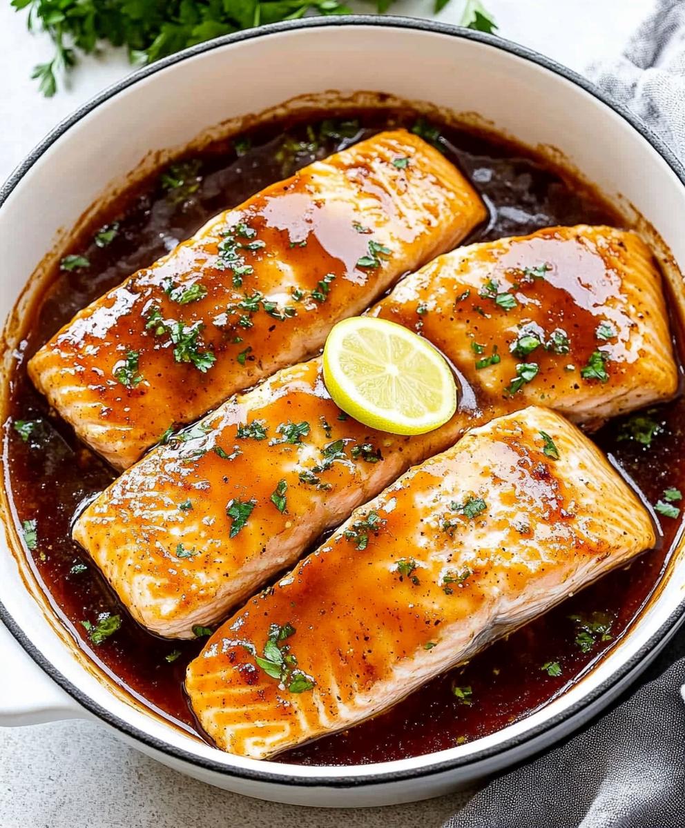 Baked Honey Lime Garlic Butter Salmon Recipe