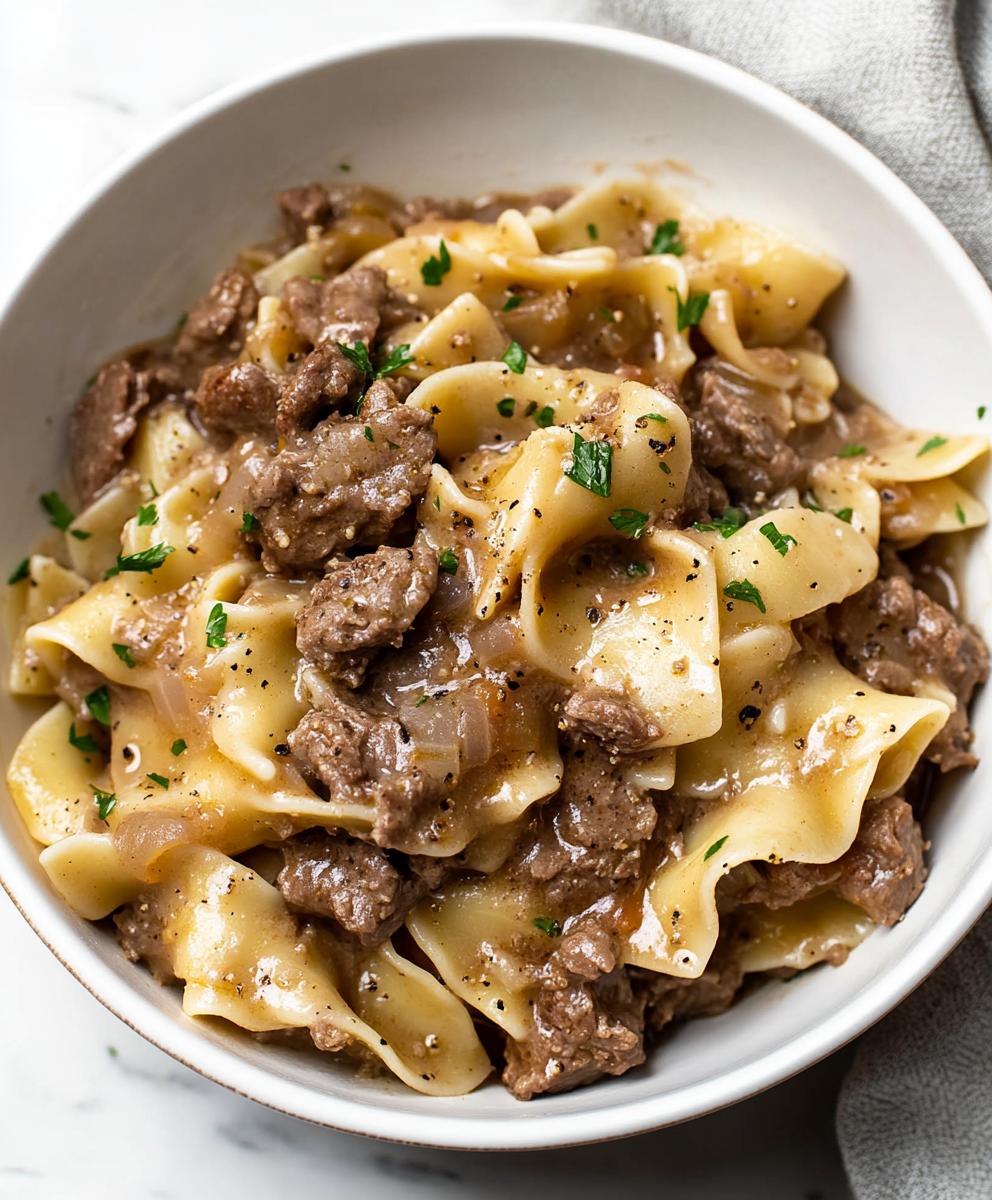 Beef And Noodles Recipe