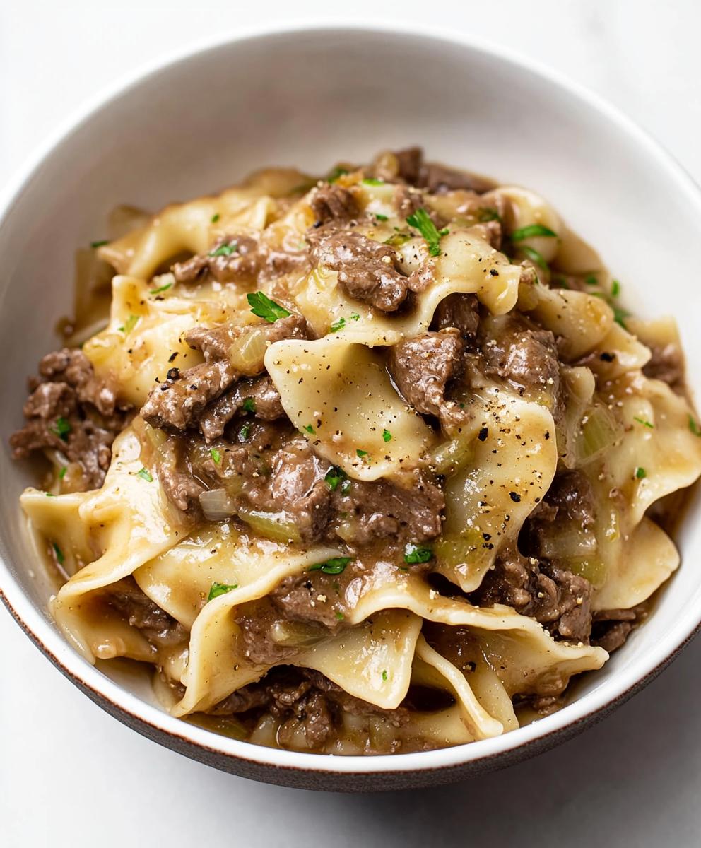 Beef And Noodles Recipe