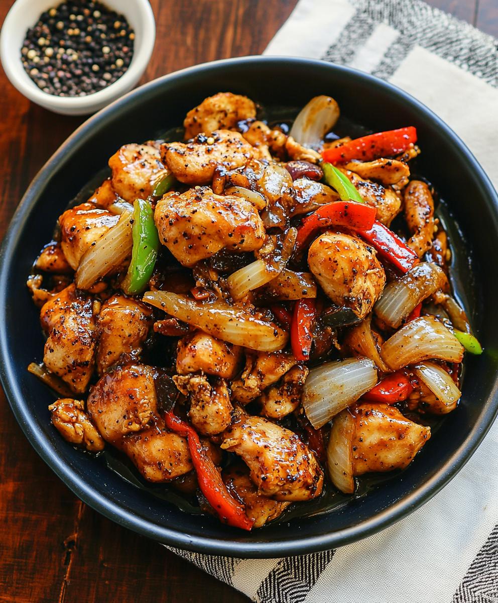 Black Pepper Chicken Recipe