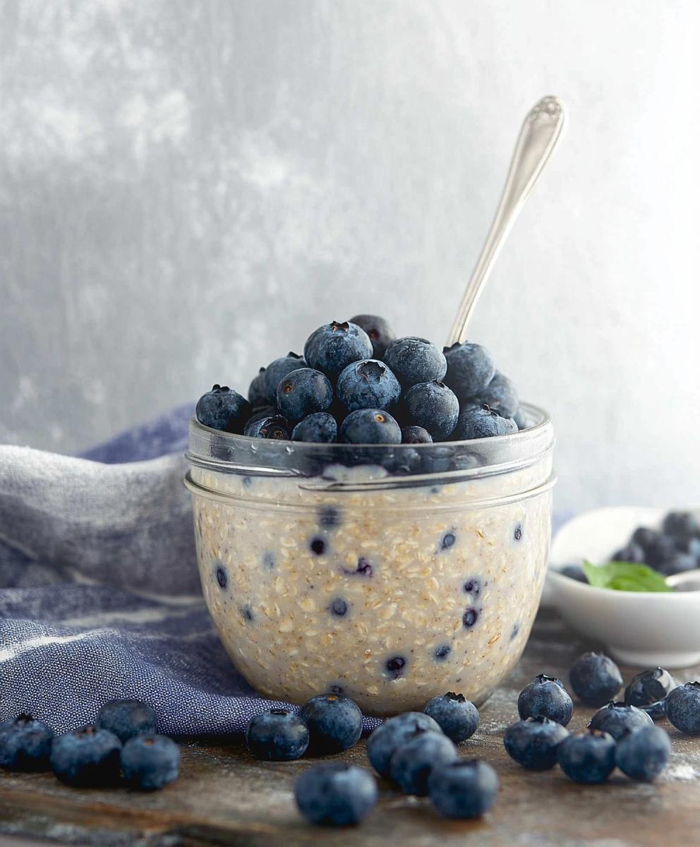 Blueberry Overnight Oats Recipe