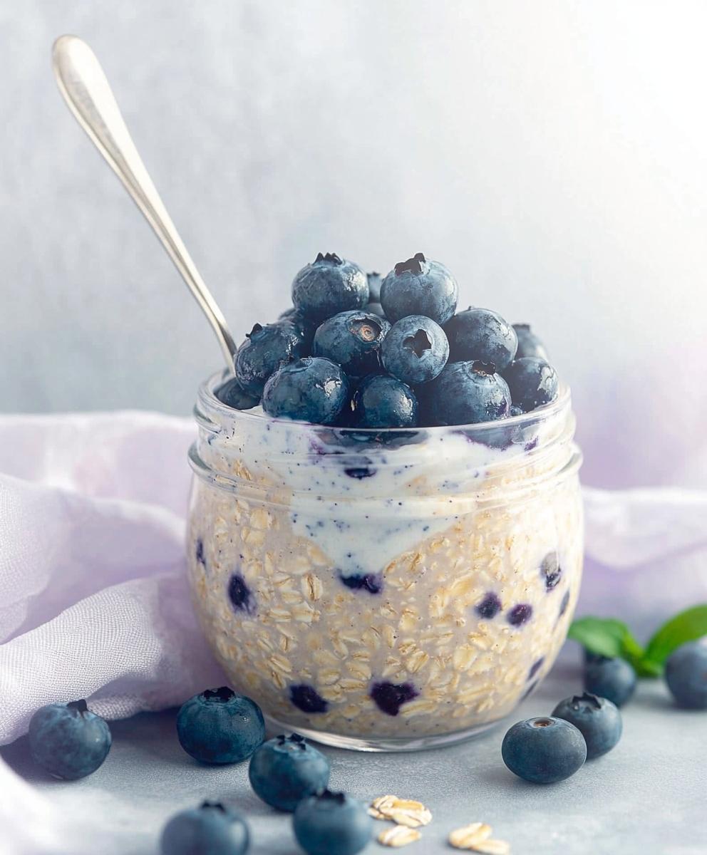 Blueberry Overnight Oats Recipe