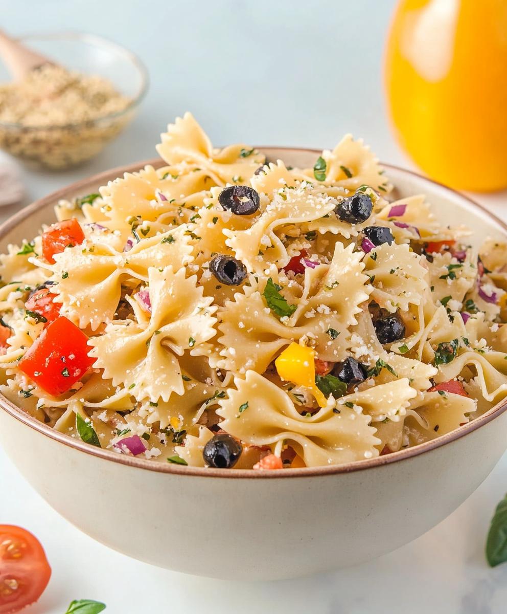 Bow Tie Pasta Salad Recipe