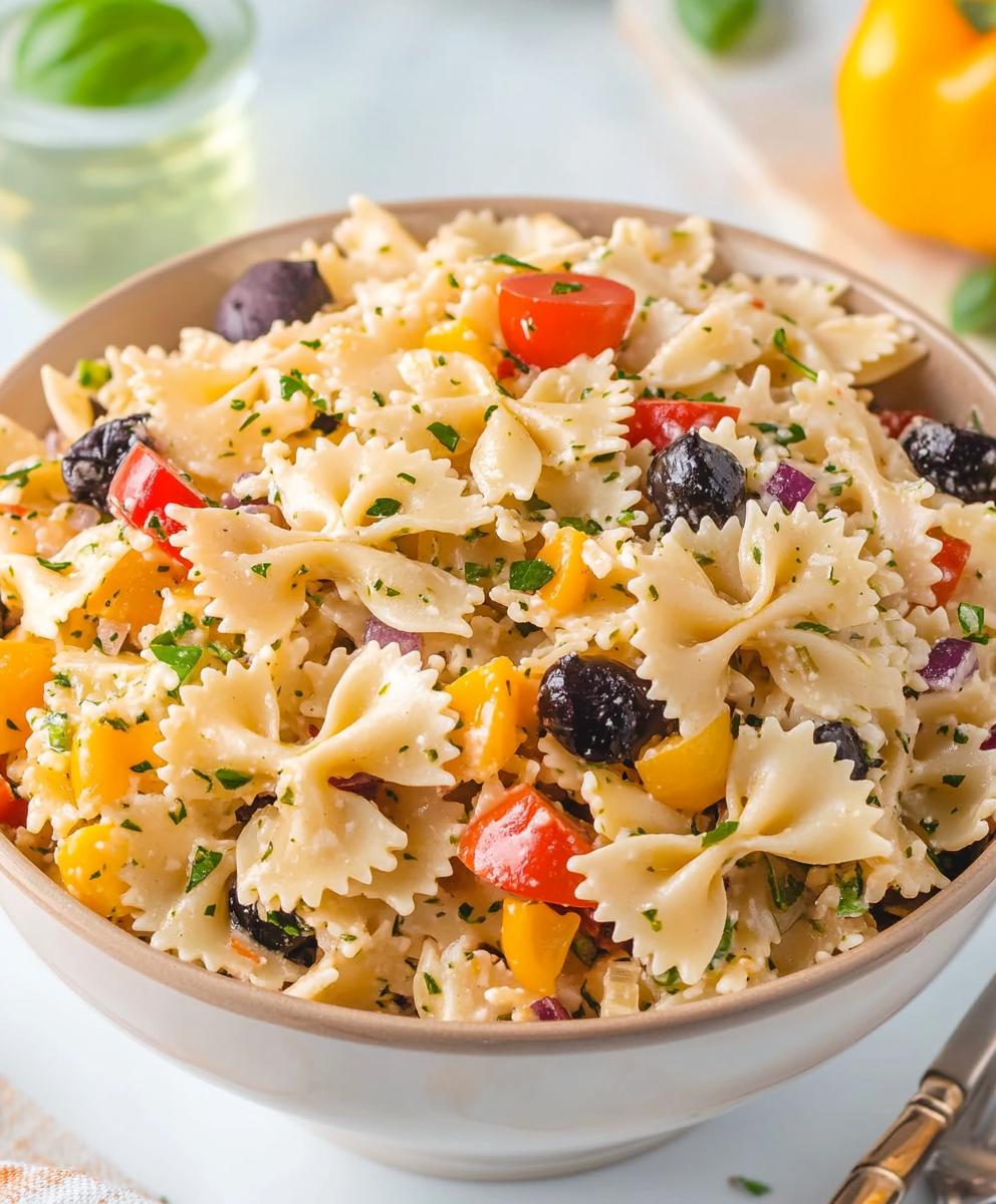 Bow Tie Pasta Salad Recipe