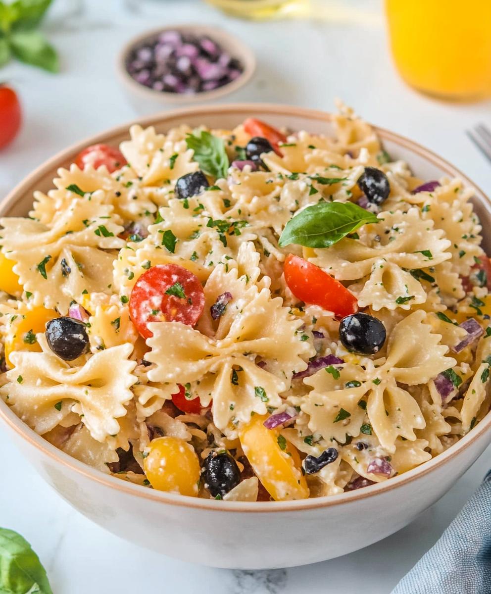Bow Tie Pasta Salad Recipe