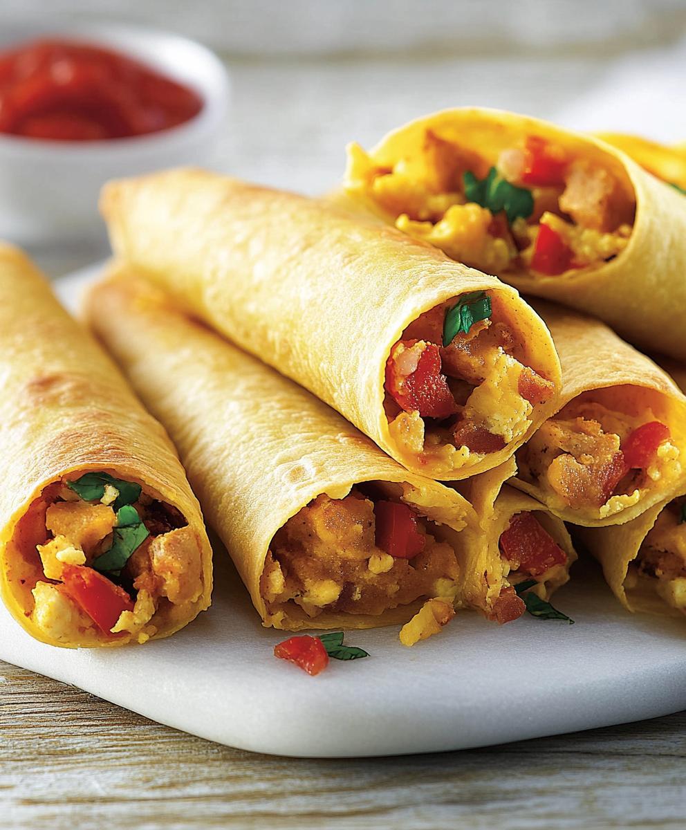 Breakfast Taquitos Recipe
