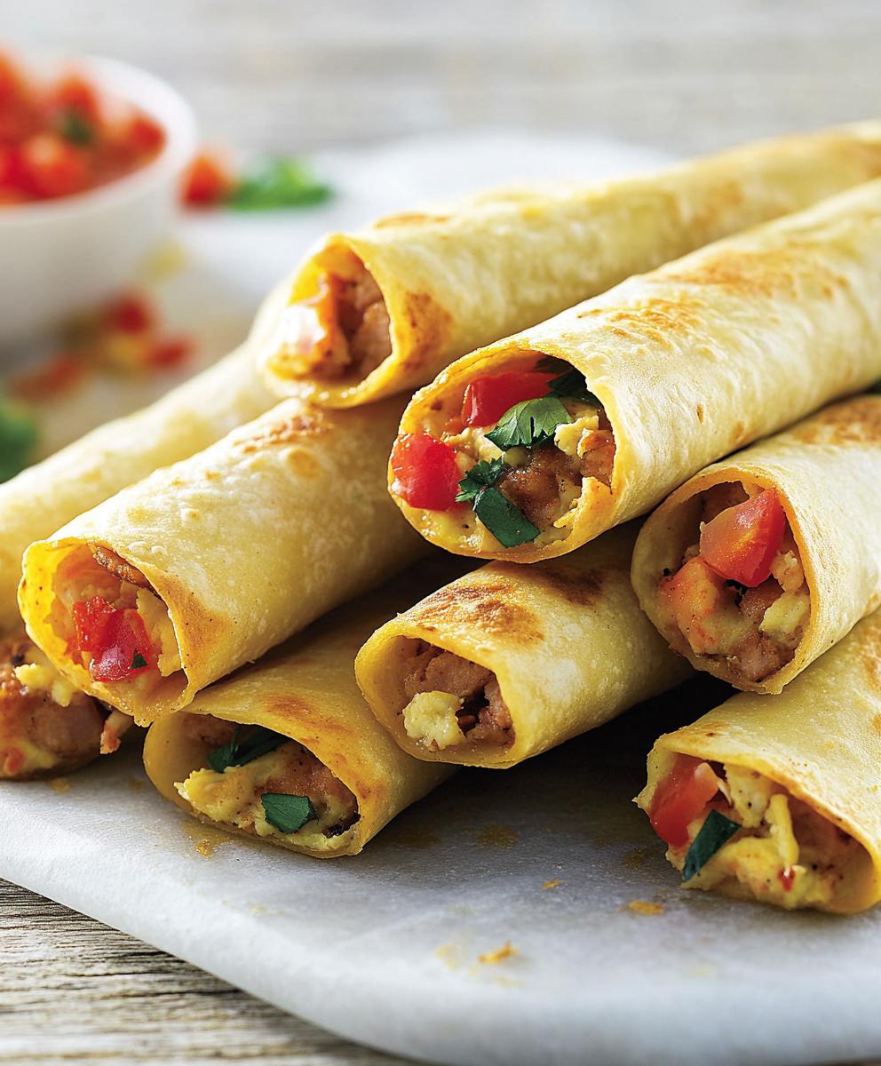 Breakfast Taquitos Recipe