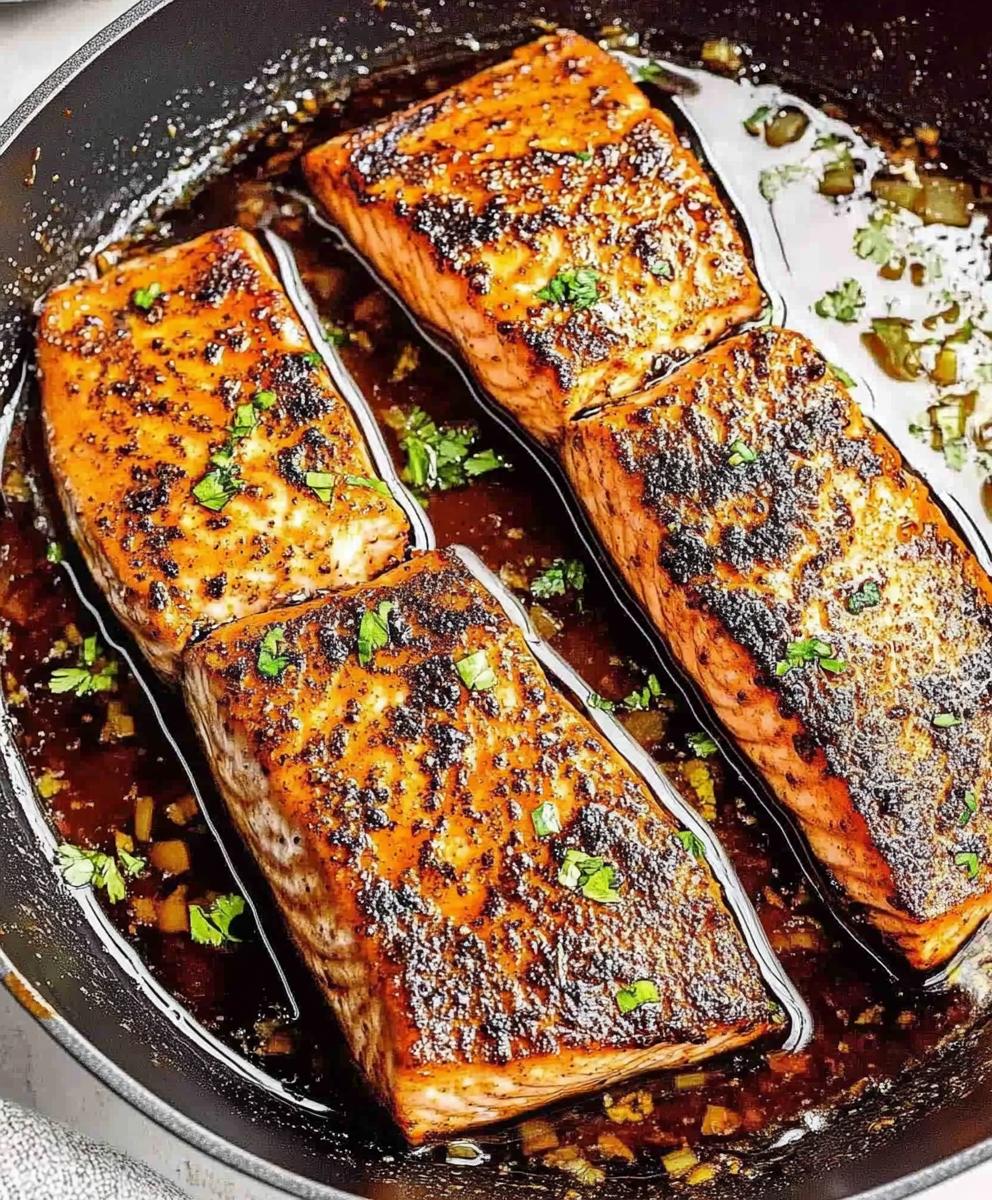 Cajun Honey Butter Salmon Recipe