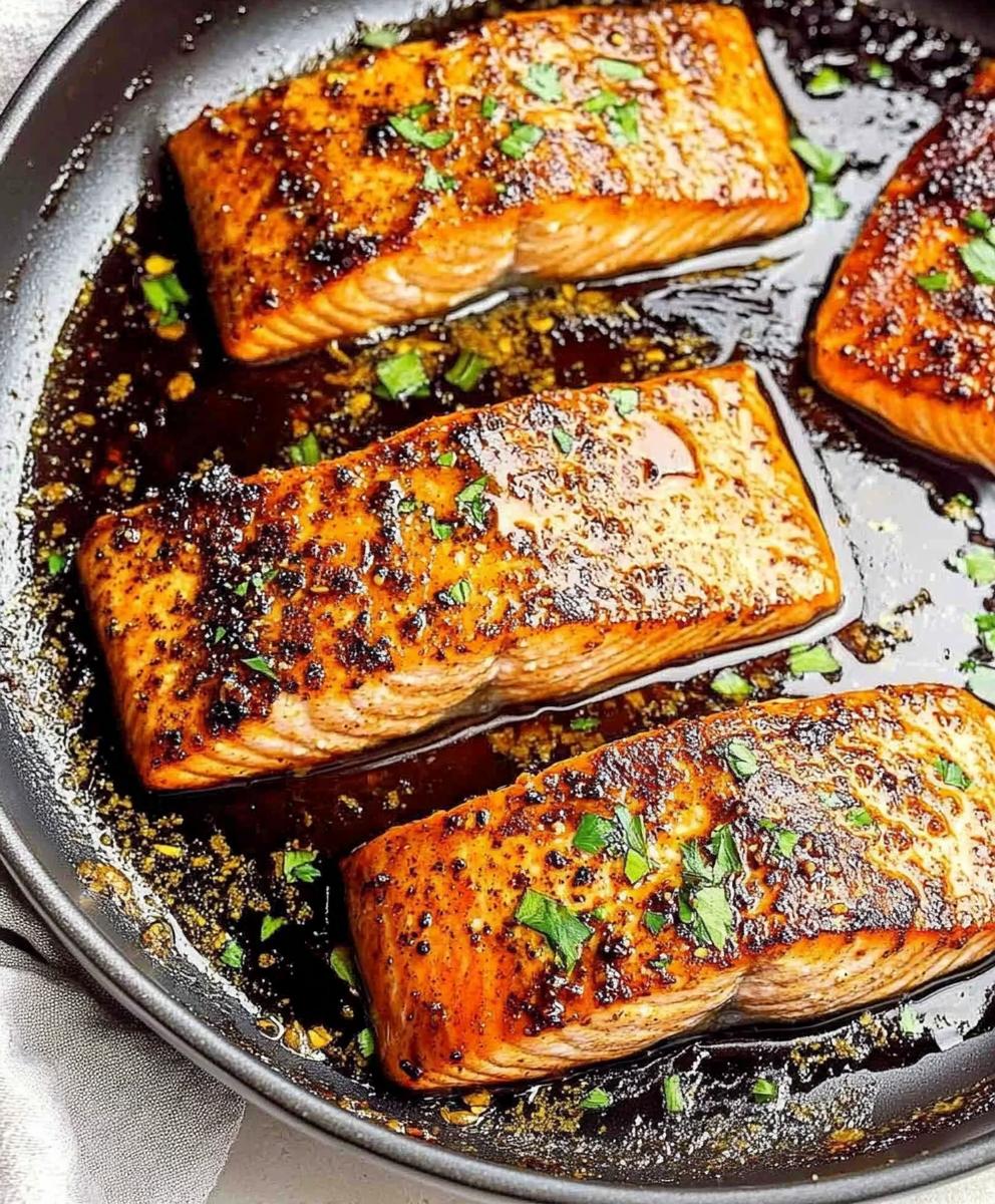 Cajun Honey Butter Salmon Recipe