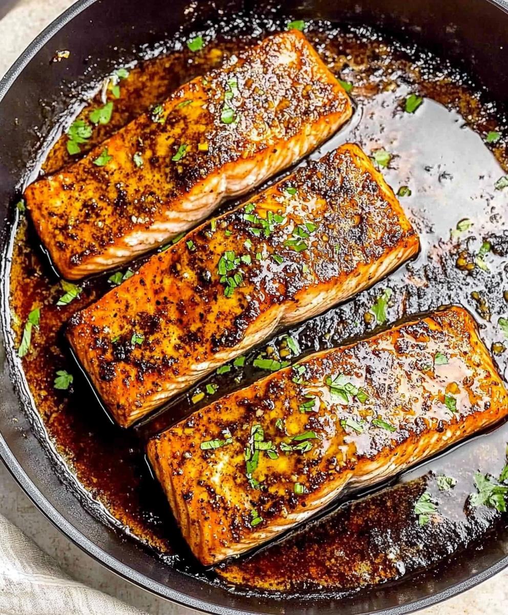Cajun Honey Butter Salmon Recipe