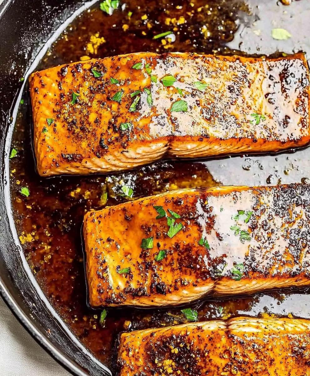 Cajun Honey Butter Salmon Recipe
