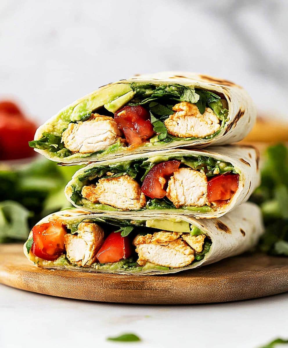 Chicken Avocado Wrap Recipe