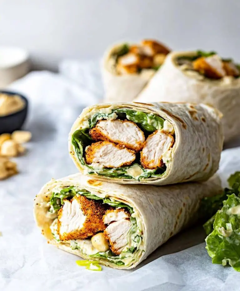 Chicken Caesar Wraps Recipe