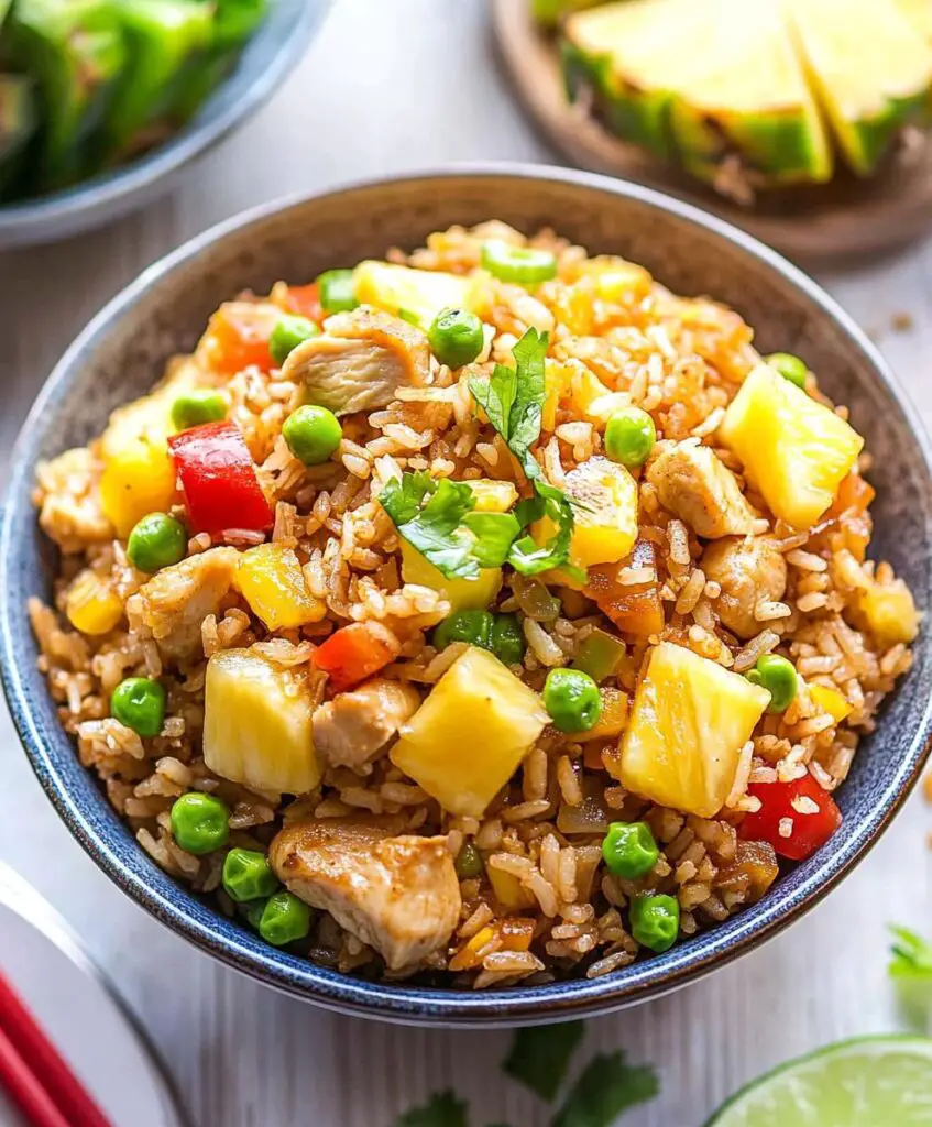 Chicken Pineapple Fried Rice Recipe