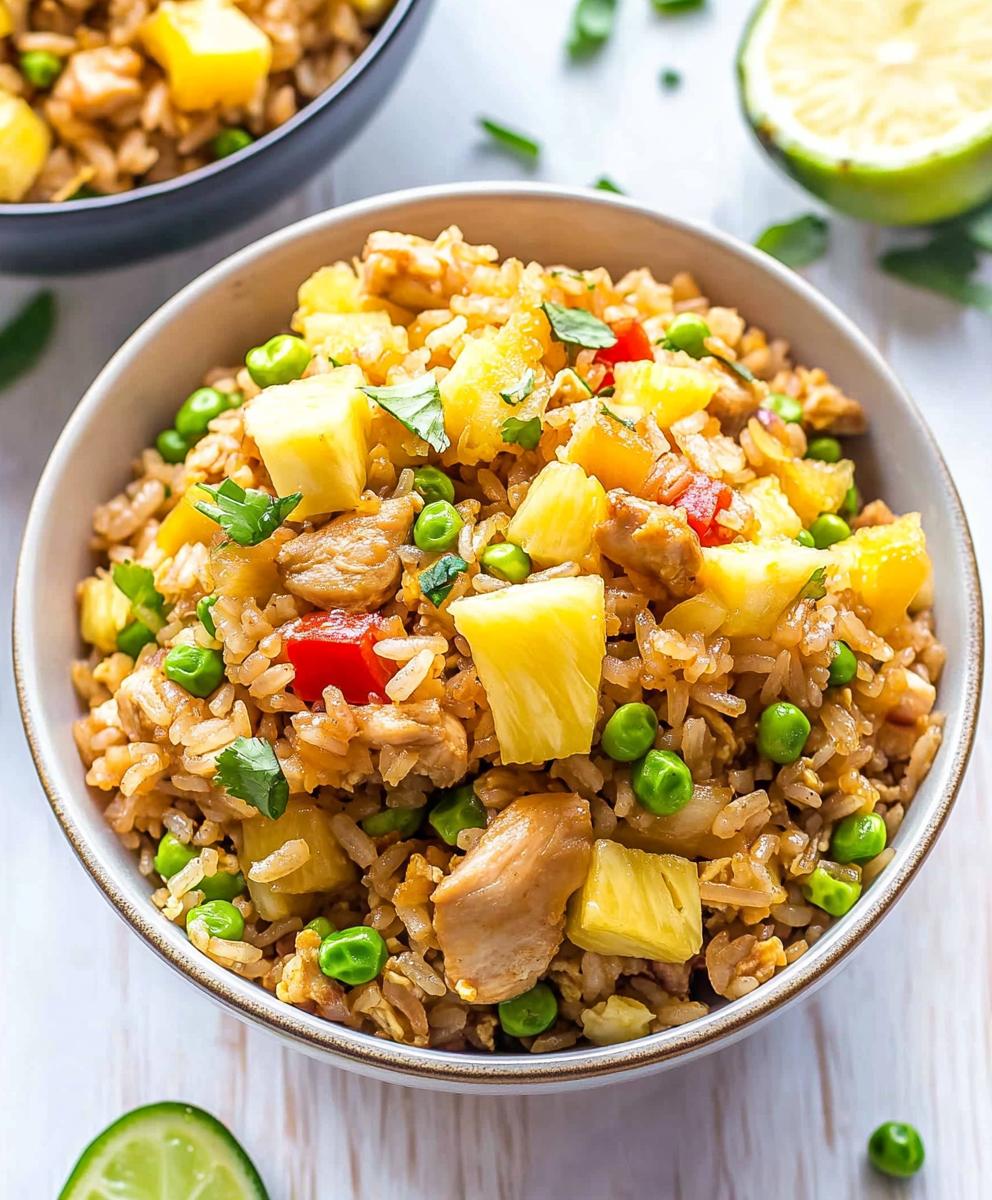 Chicken Pineapple Fried Rice Recipe