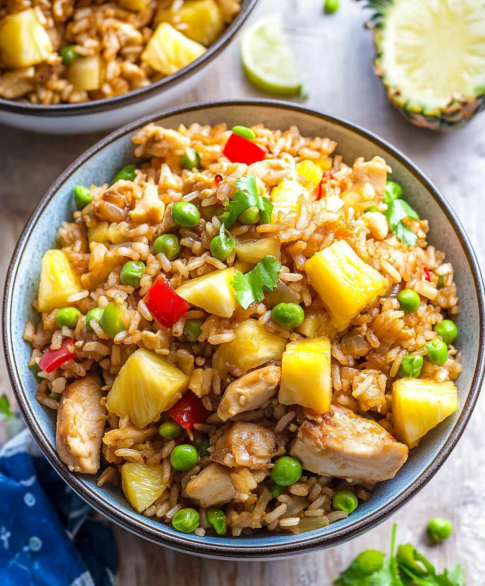 Chicken Pineapple Fried Rice Recipe