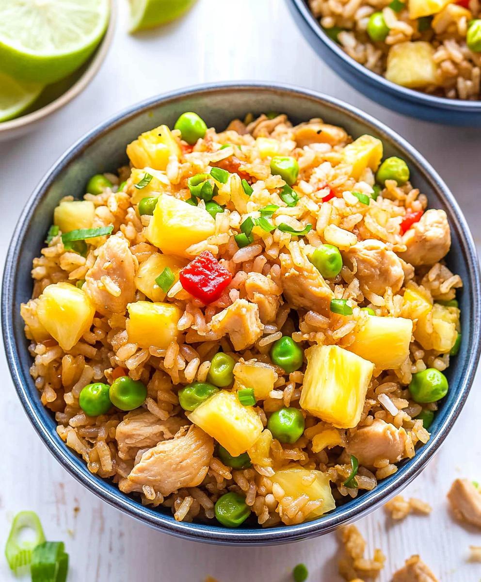 Chicken Pineapple Fried Rice Recipe