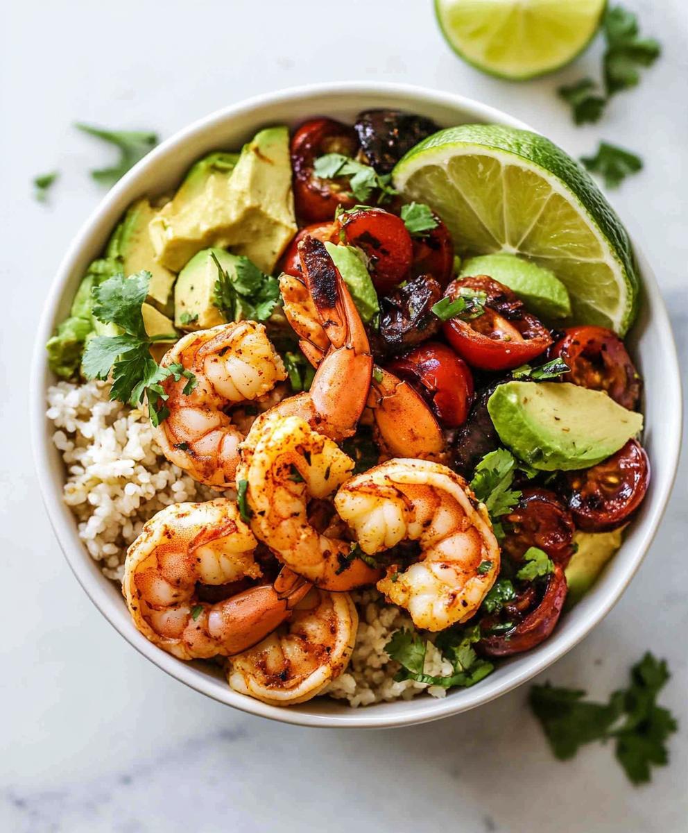 Chipotle Lime Shrimp Bowl Recipe