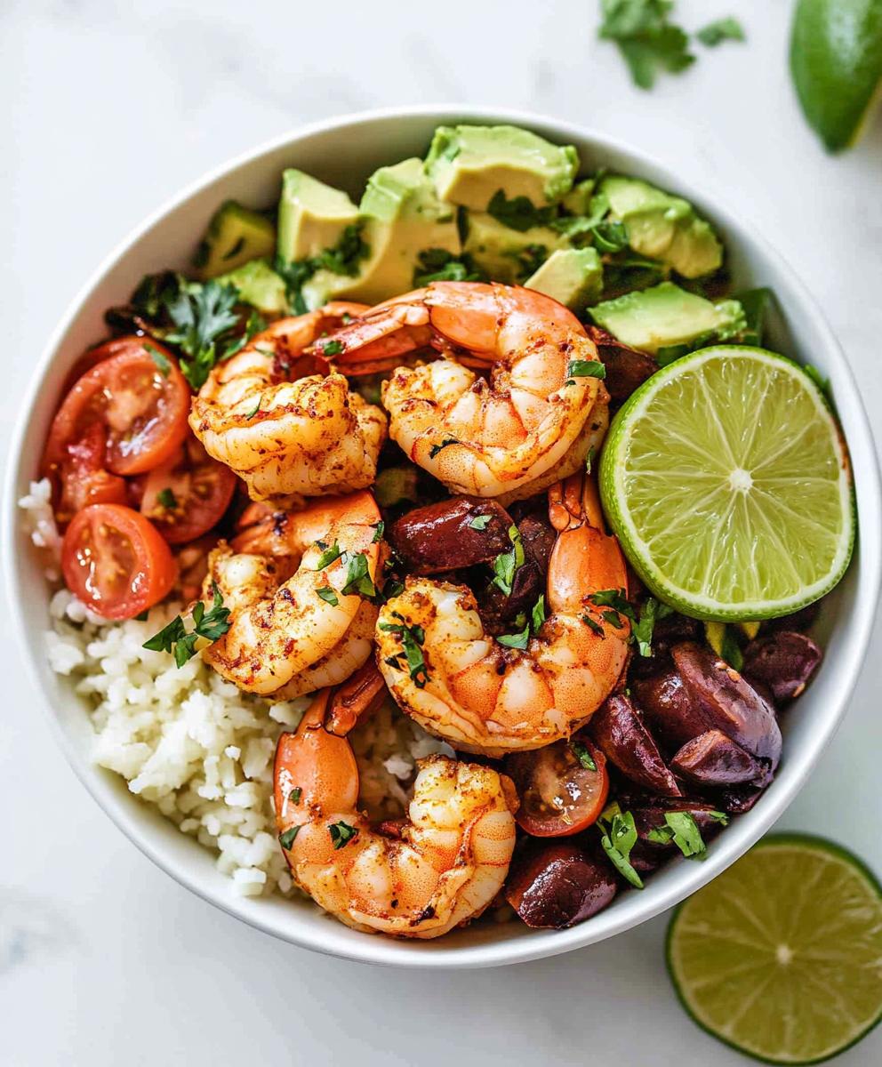 Chipotle Lime Shrimp Bowl Recipe