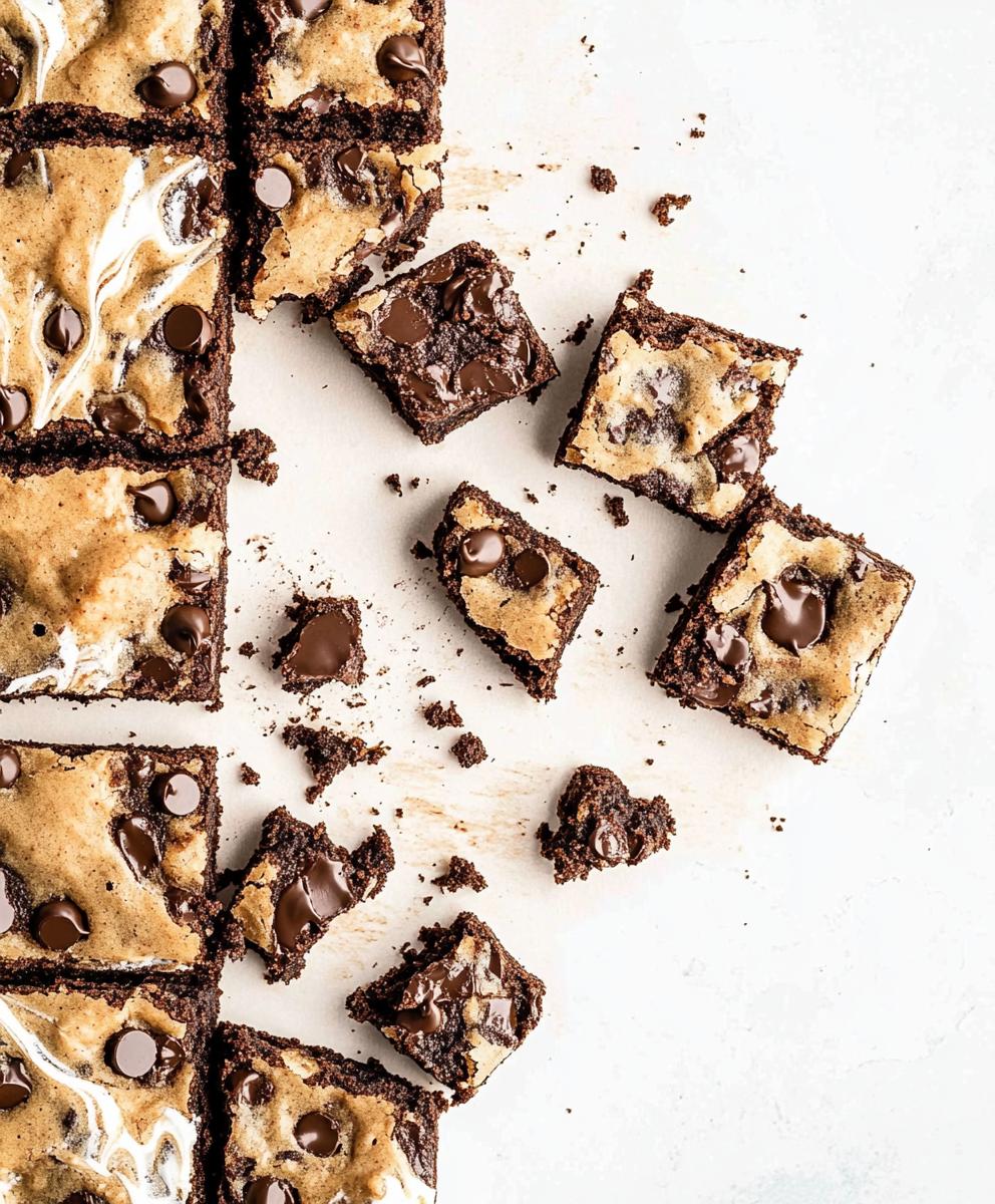 Chocolate Chip Cookie Brownies Recipe