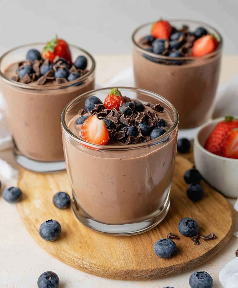 Chocolate Protein Pudding Recipe