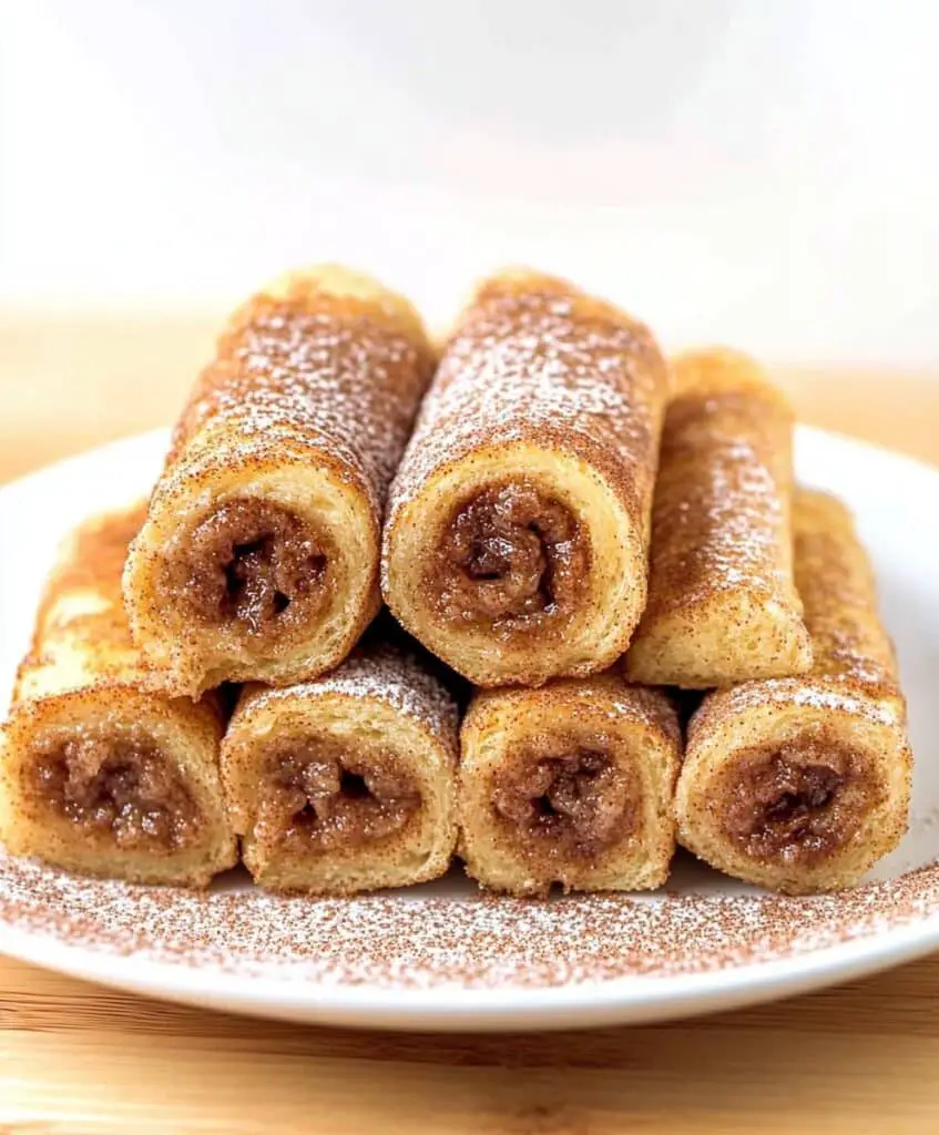 Cinnamon French Toast Roll Ups Recipe
