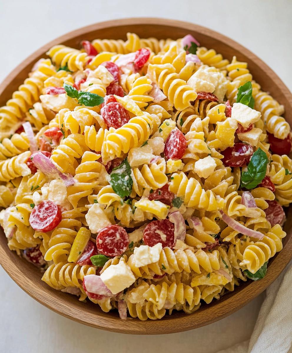 Classic Italian Pasta Salad Recipe