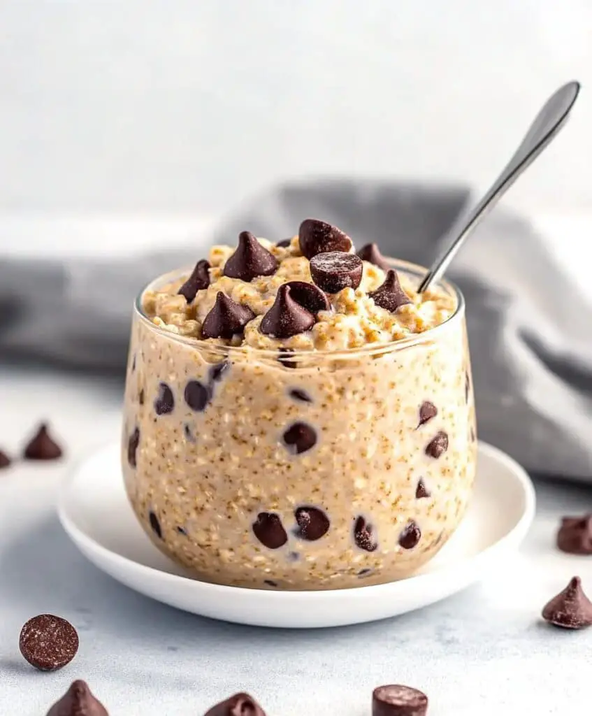 Cookie Dough Overnight Oats Recipe