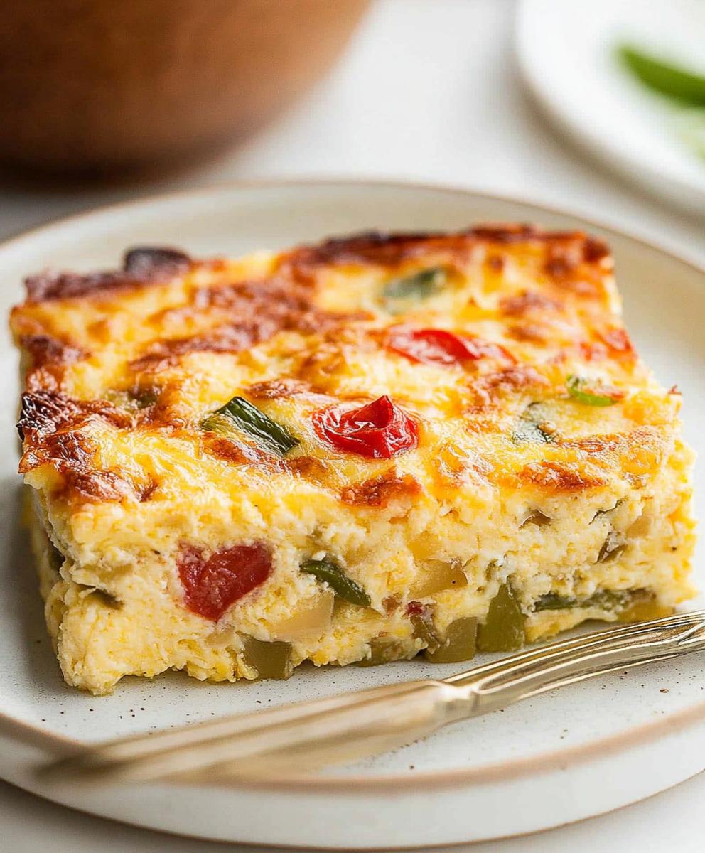 Cottage Cheese Egg Bake Recipe