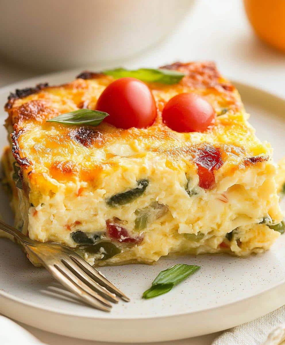 Cottage Cheese Egg Bake Recipe