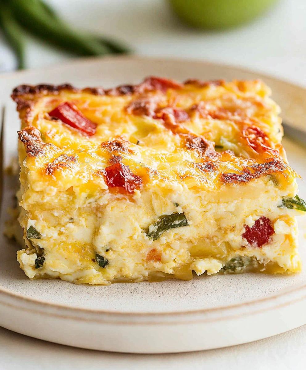 Cottage Cheese Egg Bake Recipe