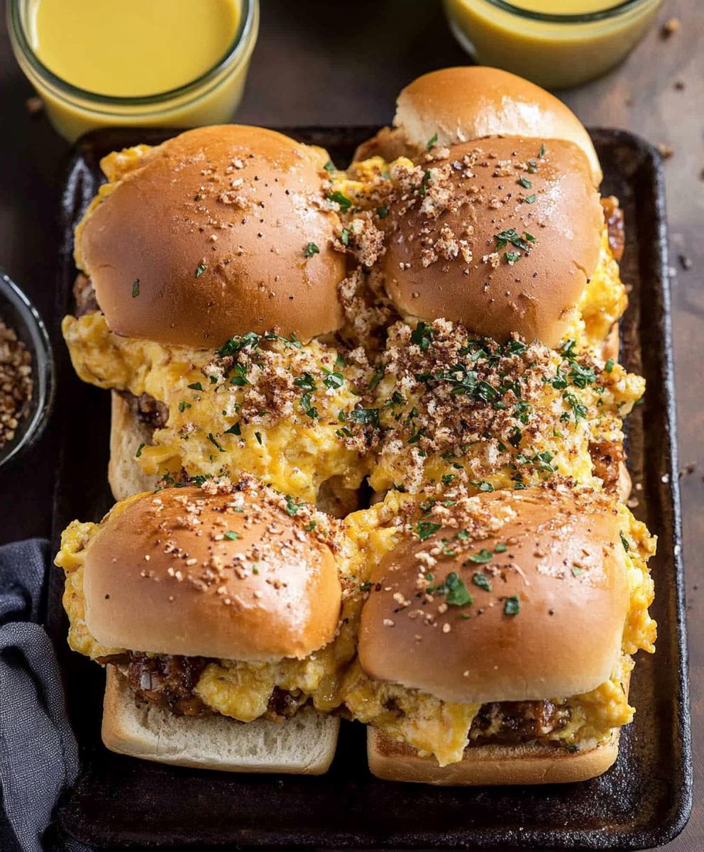 Cowboy Breakfast Sliders Recipe