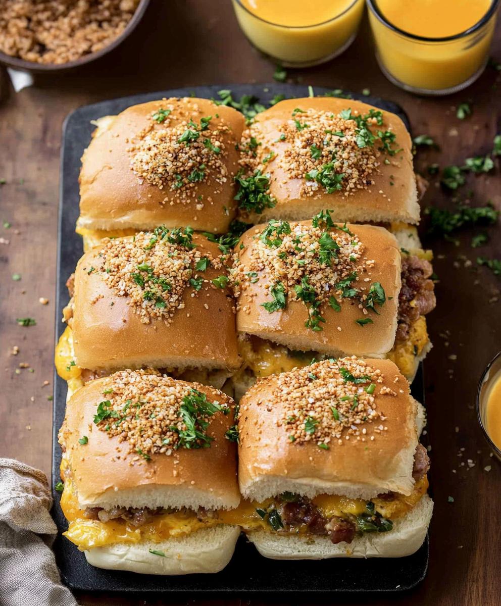 Cowboy Breakfast Sliders Recipe